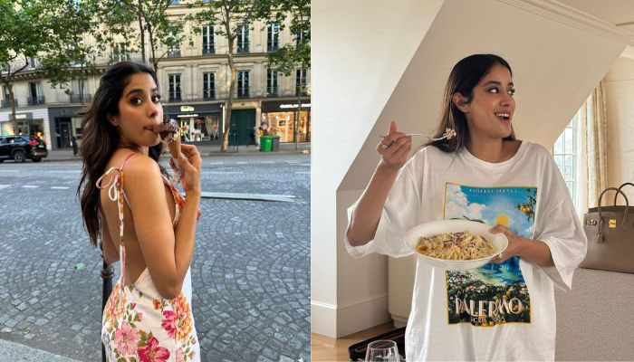 Janhvi Kapoor goes behind-the-scene of her Paris Haute Couture week appearance