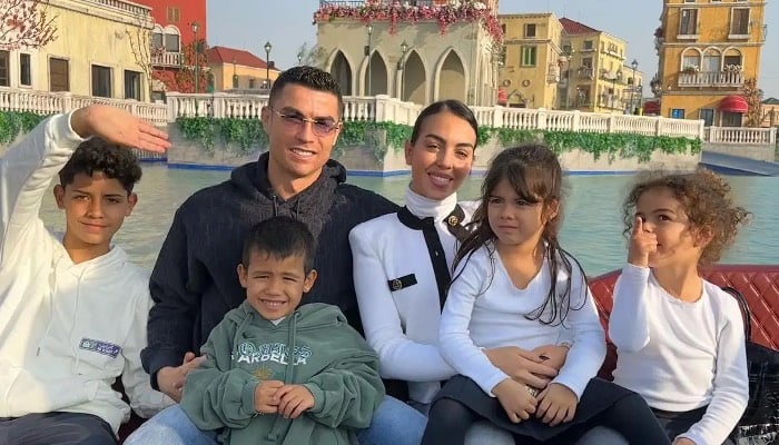 Cristiano Ronaldo relaxes with family after Portugal's shock defeat to Georgia