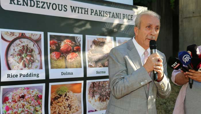 انقرہ: سفارتخانہ پاکستان میں ثقافتی و پکوان فیسٹیول، باسمتی چاول میں لوگوں کی گہری دلچسپی
