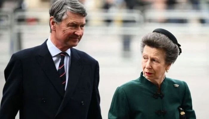 Sir Timothy Laurence gives short update on Princess Anne's recovery 