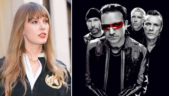Taylor Swift received a warm welcome and a request from U2 ahead Dublin concerts