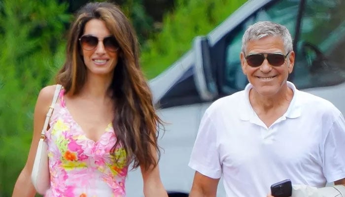 George, Amal Clooney stroll streets of St. Tropez 