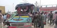 کراچی: پکنک منانے جانیوالوں کی بس اُلٹ گئی، 7 افراد جاں بحق