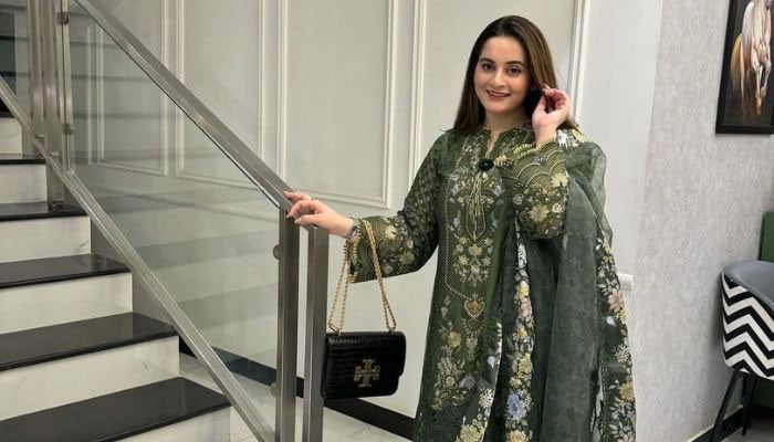 Aiman Khan blesses feeds in her 'desi girl era' 