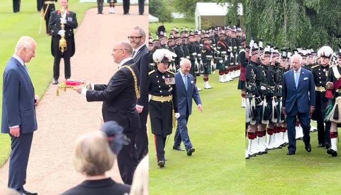 King Charles starts Holyrood Week traditional ceremony