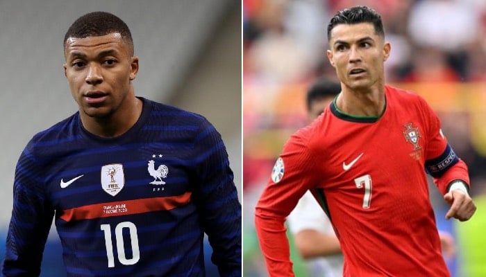 Kylian Mbappe set to face idol Cristiano Ronaldo in Euro quarter-final clash