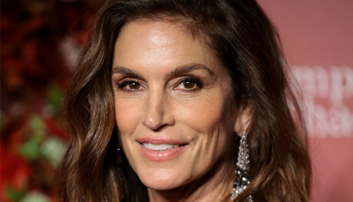 Cindy Crawford spoke for a no-nonsense routine