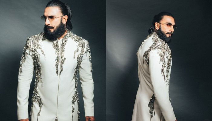 Ranveer Singh was the perfect example of royalty at Anant Ambanis Sangeet ceremony