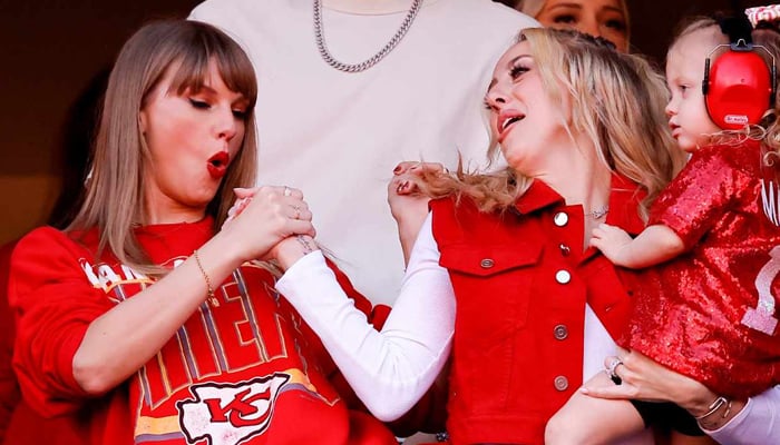 Taylor Swift’s performance made Brittany Mahomes emotional again