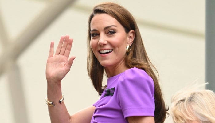 Princess Kate turns heads at Wimbledon finals with Charlotte amid recovery