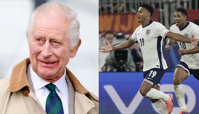 King Charles urges Three Lions to continue to roar amid Euro 2024 defeat