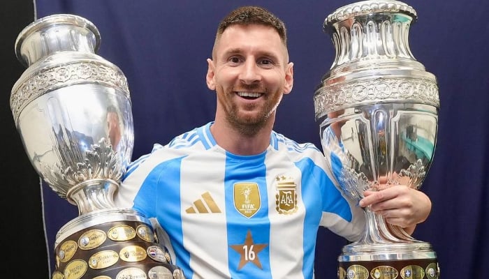 Lionel Messi made history with Argentina after winning the Copa America trophy