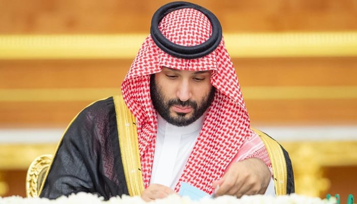 سعودی ولی عہد شہزادہ محمد بن سلمان---- تصویر بشکریہ سعودی میڈیا