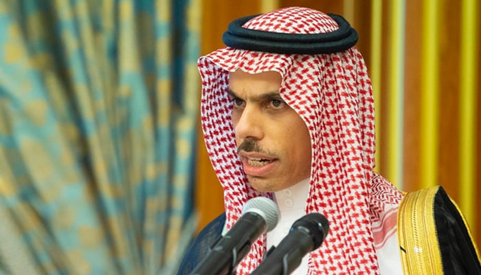 سعودی وزیرِ خارجہ فیصل بن فرحان