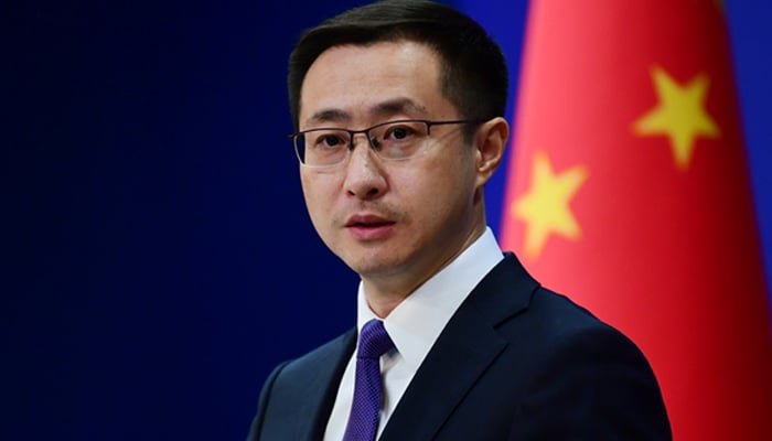 ترجمان چینی وزارت خارجہ لن جیان--- تصویر بشکریہ چینی وزارت خارجہ