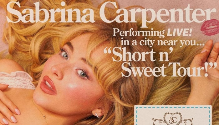 Sabrina Carpenter announced her Short N Sweet tours European dates on July 18, 2024