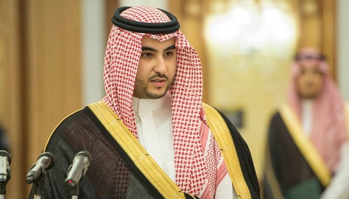 سعودی وزیر دفاع شہزادہ خالد بن سلمان-- فائل فوٹو