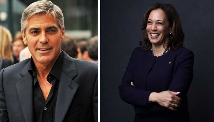 George Clooney shows support for Kamala Harris for US President