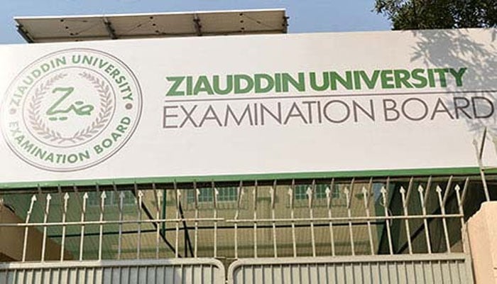 ضیاء الدین امتحانی بورڈ کے میٹرک امتحانات 2024 کے نتائج کا اعلان