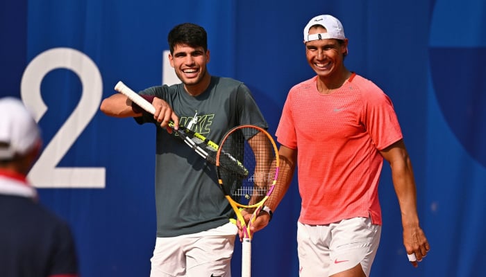 The Spanish duo to play doubles together for the first time at Olympics