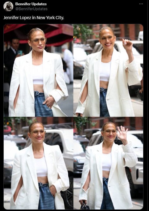 Jennifer Lopez back in the Big Apple following grand birthday celebrations