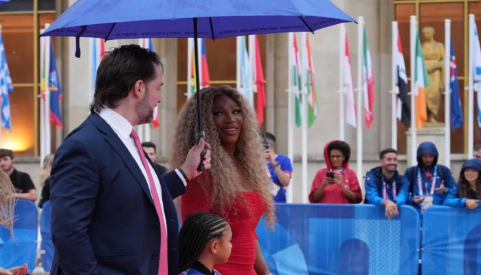 Serena Williams attended Olympics Ceremony with husband, Alexis Ohanian on July 26, 2024