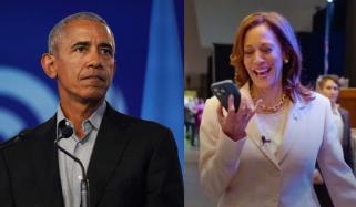 باراک اوباما کا کملا ہیرس کو حمایت کیلئے فون، ویڈیو سامنے آگئی