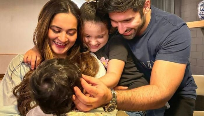 Aiman Khan and Muneeb Butt are parents to two daughters