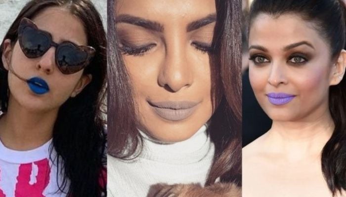 On Lipstick Day 2024, lets take a look at the most unexpected lipstick shades flaunted by Bollywood divas