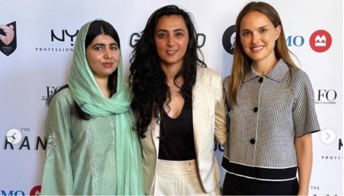 Natalie Portman met Malala Yousufzai and Khalida Popal at Olympics 2024