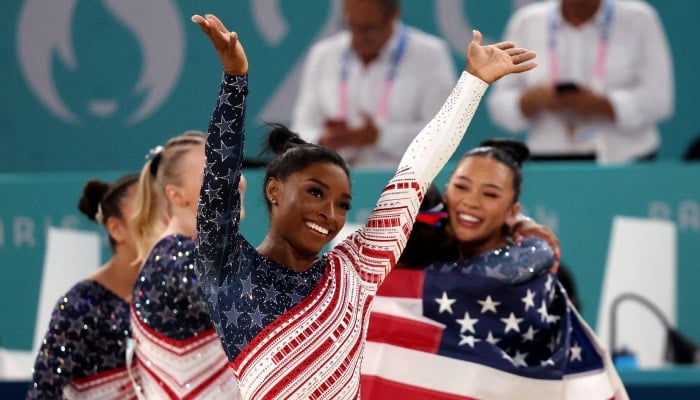 Simone Biles wins her fifth Olympic gold medal