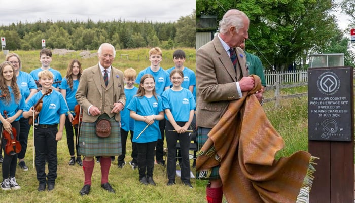 King Charles welcomed by huge crowd in Scotland on first royal duty