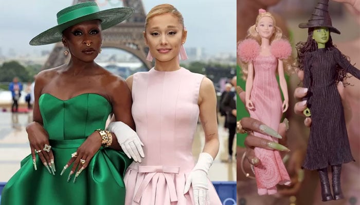 Ariana Grande, Cynthia Erivo gush over their Wicked dolls