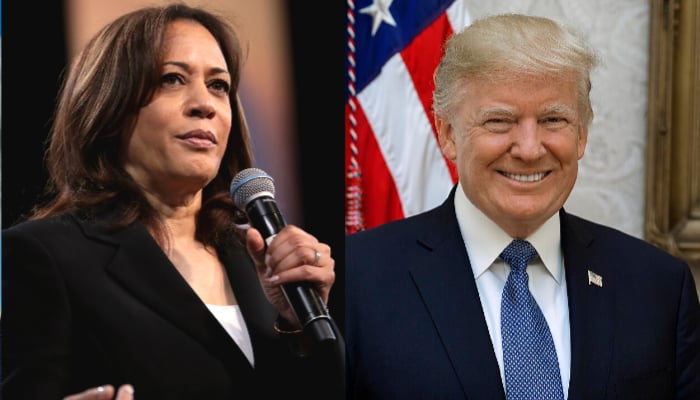 Trump sparks outrage at Black Journalists Conference, saying Harris turned black’