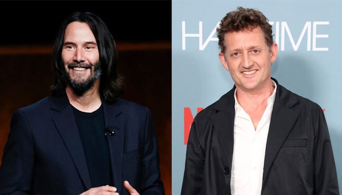 ‘Bill & Ted’s Keanu Reeves, Alex Winter reunite for Broadways Waiting for Godot