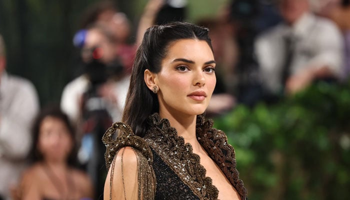 Kendall Jenner grabs dinner in Paris after watching Simone Biles victory