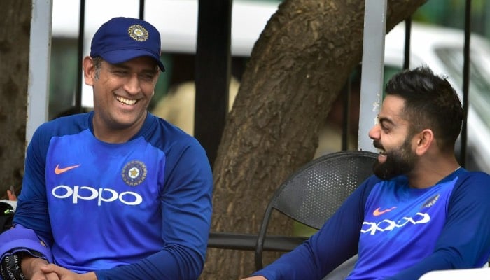 MS Dhoni opens up about his chemistry with Virat Kohli