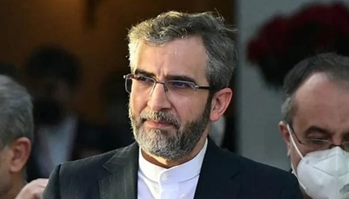 ایران کے قائم مقام وزیر خارجہ علی باقری‌---فائل فوٹو