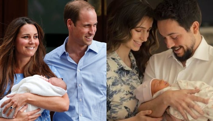 Prince Hussein, Princess Rajwa’s baby homecoming mirrors William and Kate’s moment