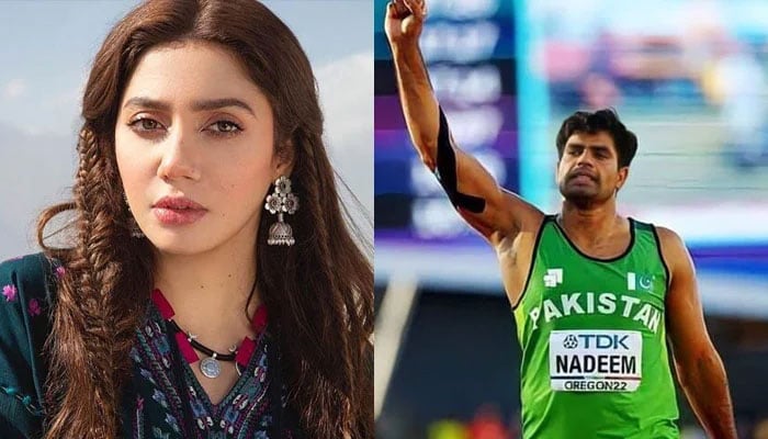 Mahira Khan cheers for Arshad Nadeem, who surely broke records at the Paris Olympics