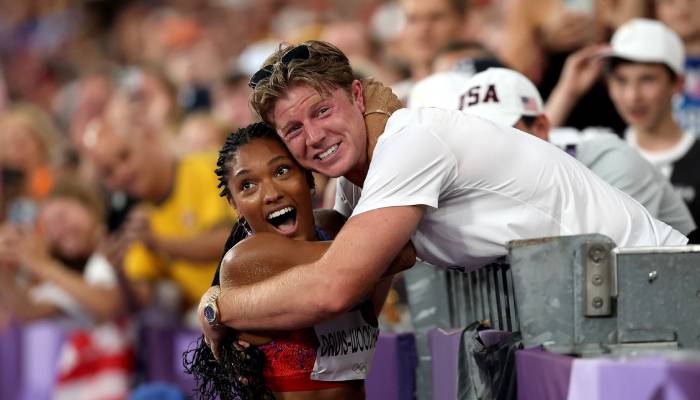 Team USA’s Tara Davis-Woodhall won a gold medal at 2024 Olympics on Thursday, August 8