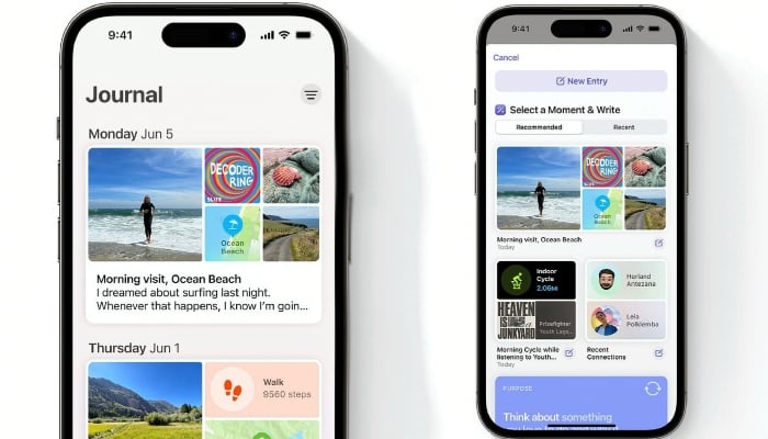 Apple Journal App Gets Major Update with Improved AI Capabilities