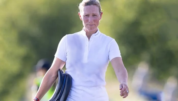 Zara Tindall went through grueling exercise session