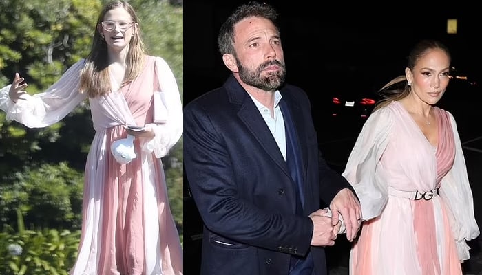 Ben Affleck’s daughter Violet Affleck winked at all being well in family