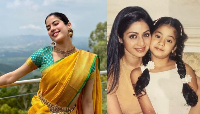 Janhvi Kapoor is the eldest daughter of Sridevi and Boney Kapoor