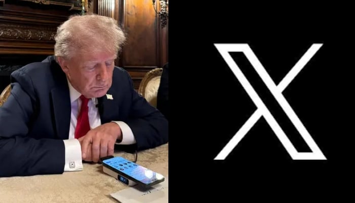 Donald Trump returns on X/Twitter after account suspended in 2021