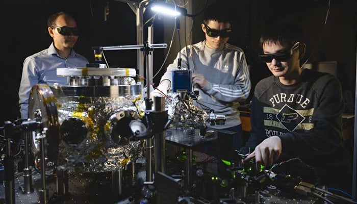 Purdue University physicists dealt ran a quantum mechanics investigation