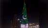  برج خلیفہ پر پاکستانی پرچم آویزاں کردیا گیا 