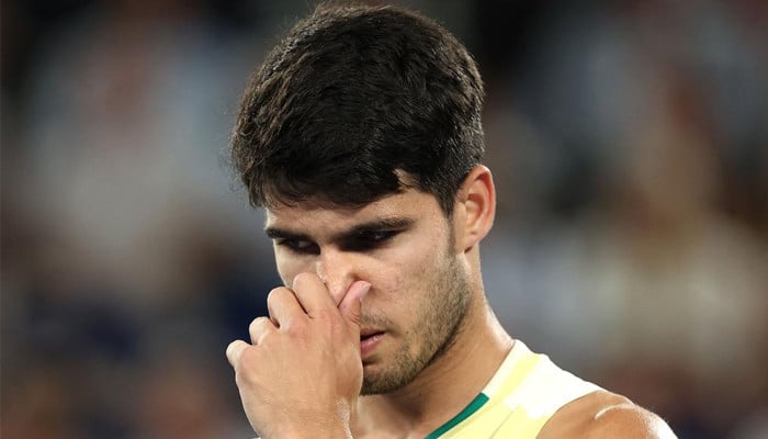 The 21-year-old tennis star smashed his racket in a fit of rage at the Cincinnati Open