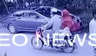 گاڑی کی ٹکر سےجاں بحق باپ بیٹی کی کہانی سامنے آگئی